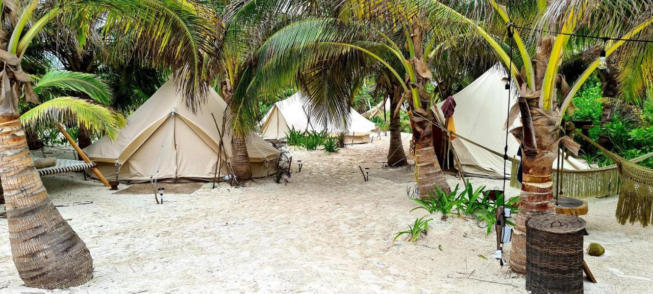 فندق Glamp Ikal تولوم المظهر الخارجي الصورة