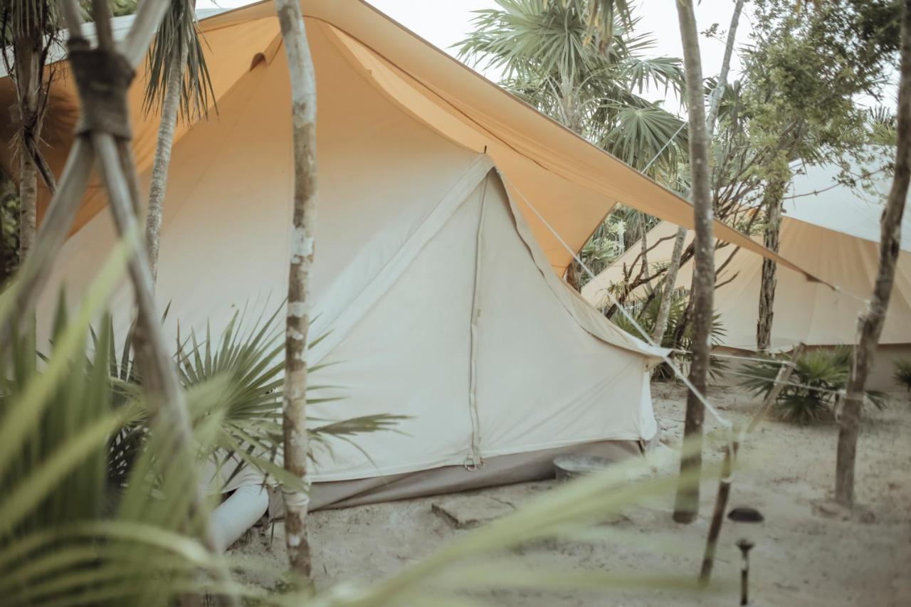 فندق Glamp Ikal تولوم المظهر الخارجي الصورة